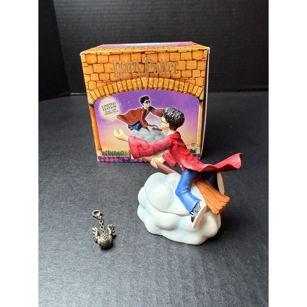 Dept 56 Harry Potter Limited Edition Secret Boxes with Golden Snitch Charm